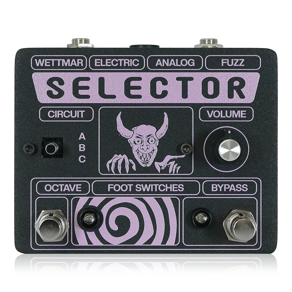 Wettmar Electric - ANALOG FUZZ SELECTOR | ファズ ギター エフェクター
