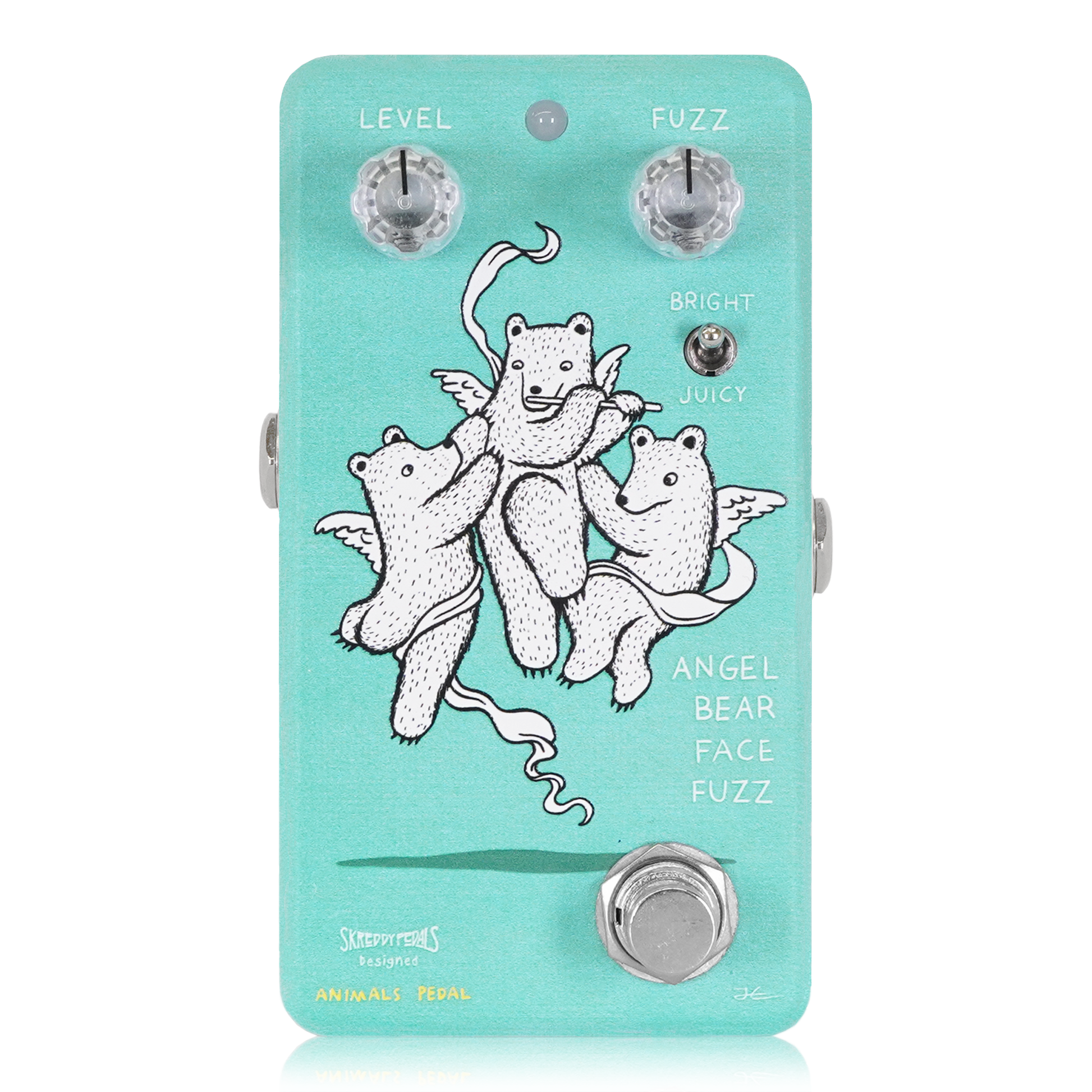 6/30 16:00まで10%OFF】Animals Pedal - ANGEL BEAR FACE FUZZ 6/30 16:00まで10%OFF】Animals Pedal - ANGEL BEAR FACE FUZZ
