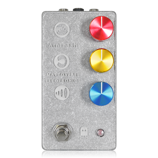 Mattoverse Electronics - AirTrash Clear Acrylic Faceplate | ノイズ エフェクター ギター