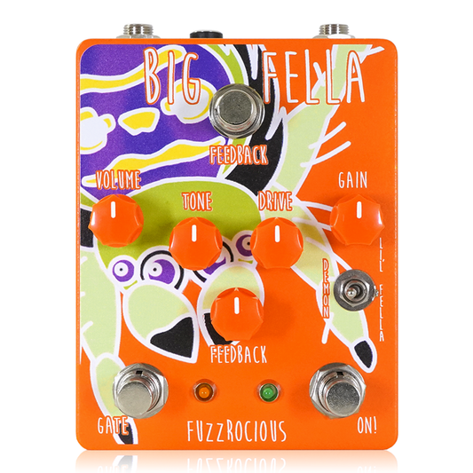 Fuzzrocious Pedals - BIG FELLA | オーバードライブ ディストーション ファズ ギター エフェクター