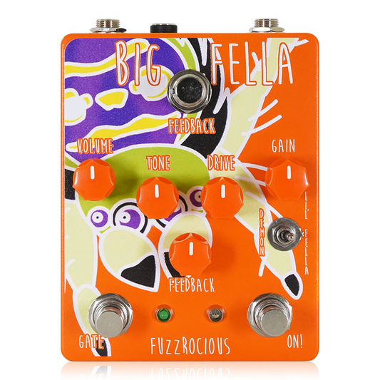 Fuzzrocious Pedals - BIG FELLA | オーバードライブ ディストーション ファズ ギター エフェクター