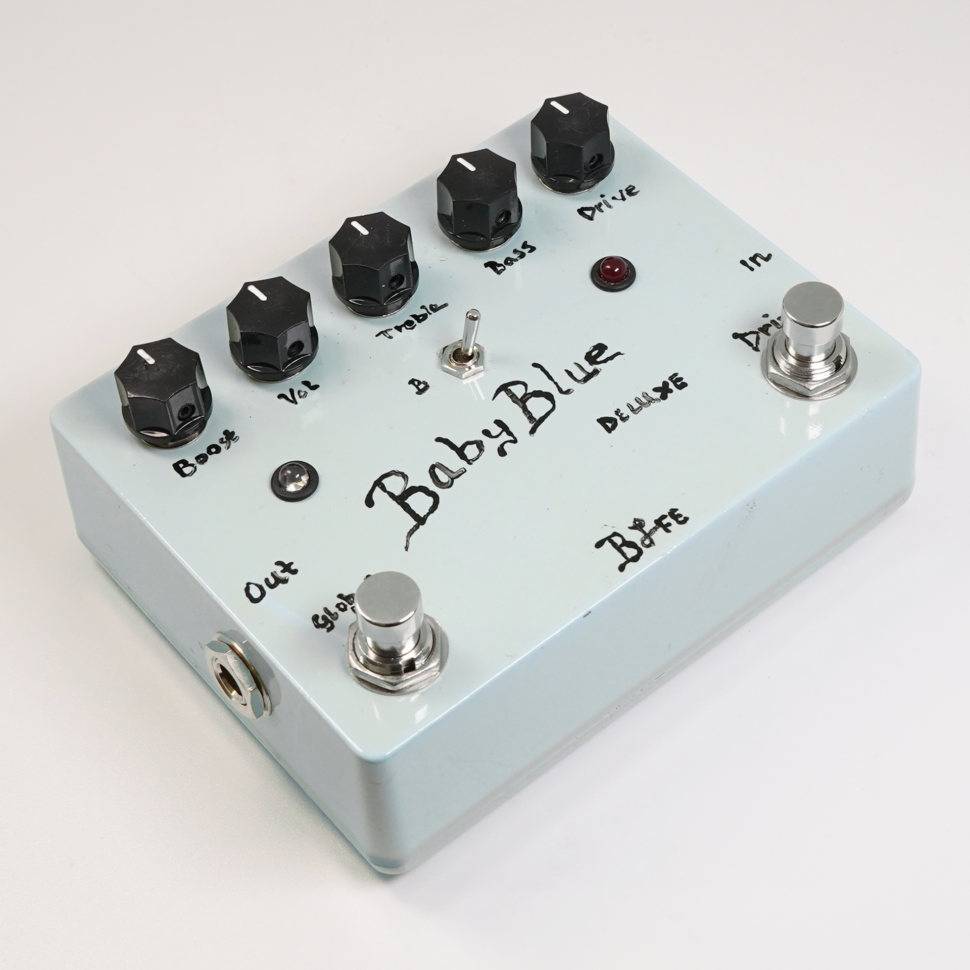 BJFE - Baby Blue Overdrive Deluxe with Toggle Switch | オーバー