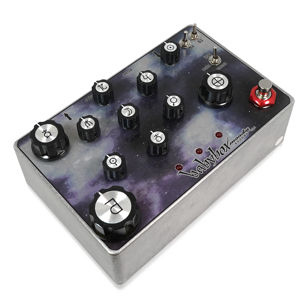 Moody Sounds - Baby Box Noise Generator v5 | ファズ ノイズ ディレイ ギター エフェクター