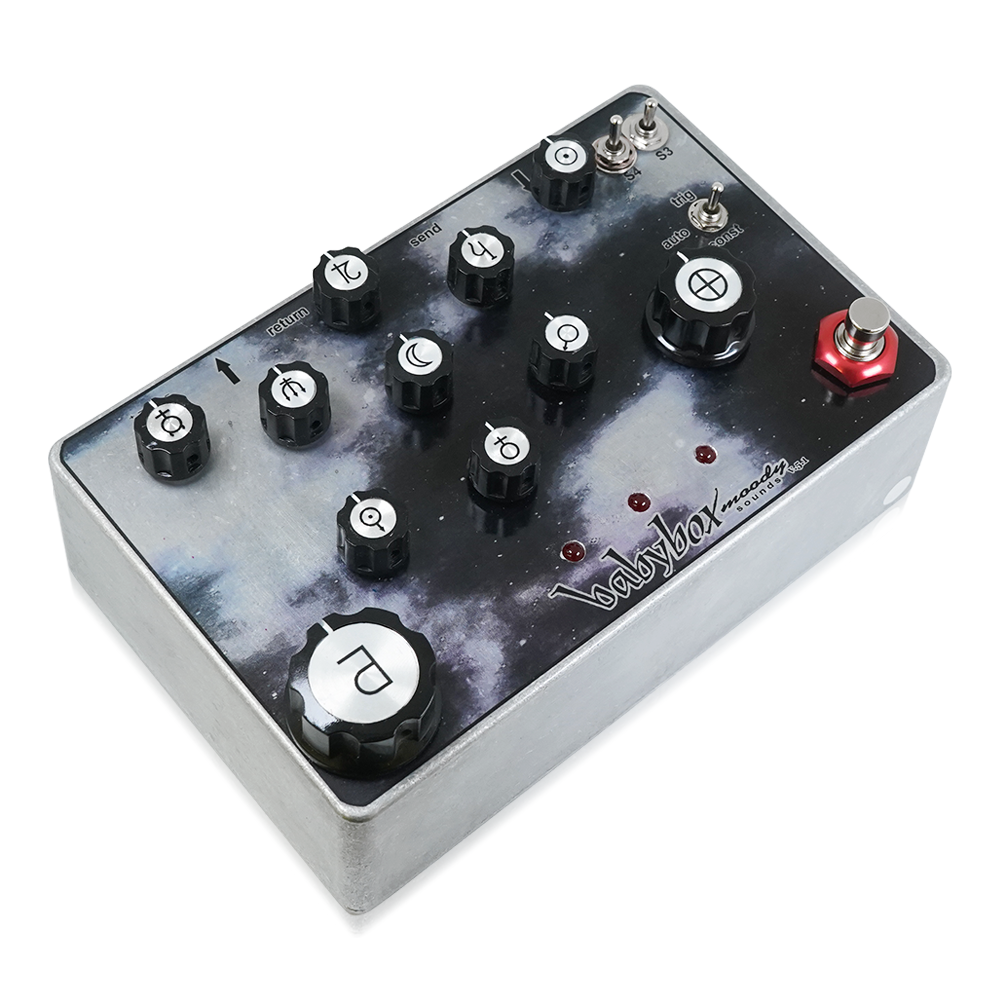 Moody Sounds - Baby Box Noise Generator v5 | ファズ ノイズ ディレイ ギター エフェクター