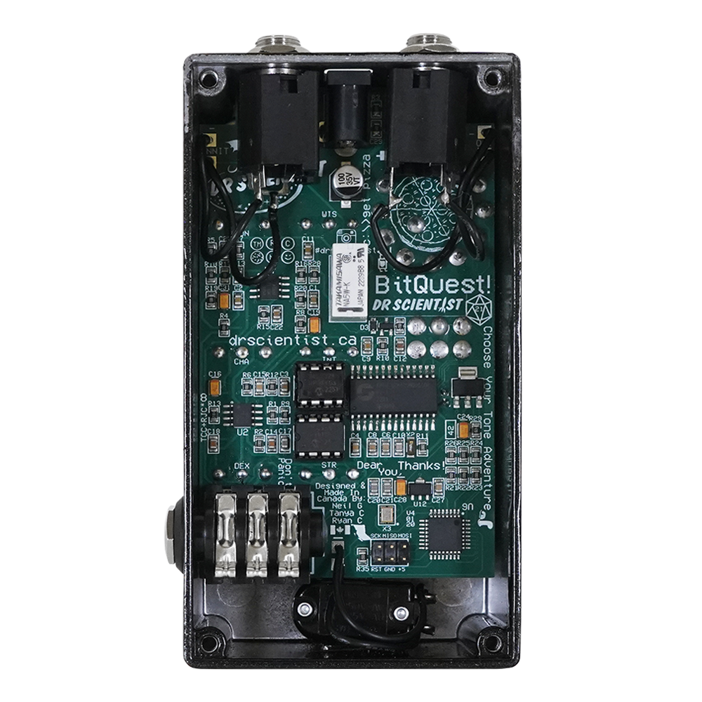 Dr.Scientist - BitQuest | マルチエフェクト ノイズ ギター エフェクター