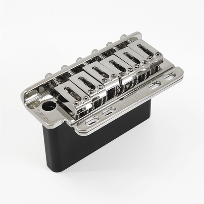 【6/8 16:00まで10%OFF!】Super-Vee - BladeRunner Bridge Kit 6-Screw Nickel | ギタートレモロ 6点支持タイプ トレモロブリッジ ギターパーツ