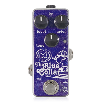 Menatone - Blue Collar Mini | オーバードライブ エフェクター ギター Menatone - Blue Collar Mini | オーバードライブ エフェクター ギター