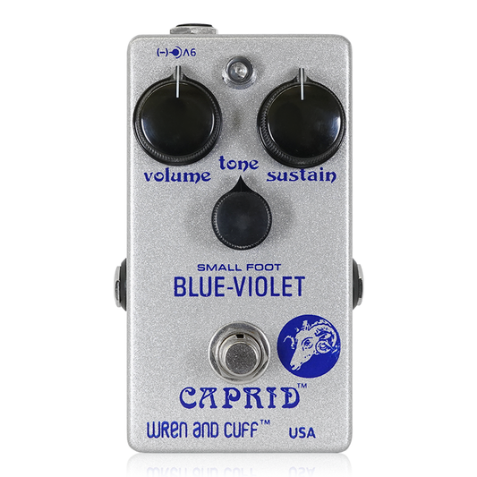 Wren and Cuff - Blue-Violet Caprid Small Foot | ファズ ギター エフェクター