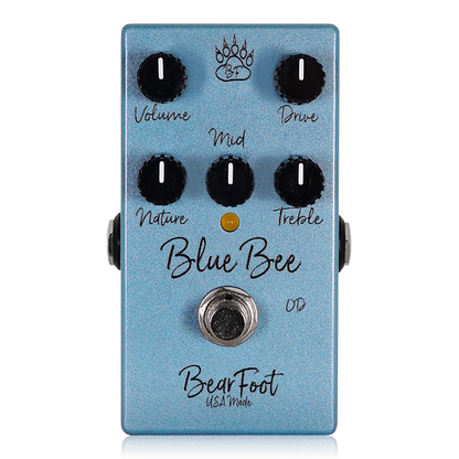 BearFoot Fx - Blue Bee OD (Bass) | オーバードライブ ベース エフェクター
