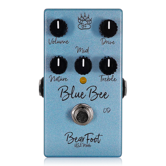BearFoot Fx - Blue Bee OD (Bass) | オーバードライブ ベース エフェクター