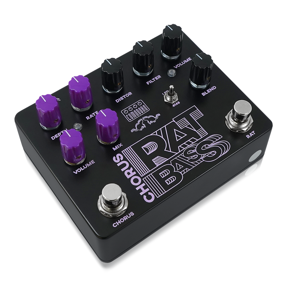 GUS-PLUS ベースエフェクター Comodoro - CHORUS RAT BASS | ディストーション コーラス ベース
