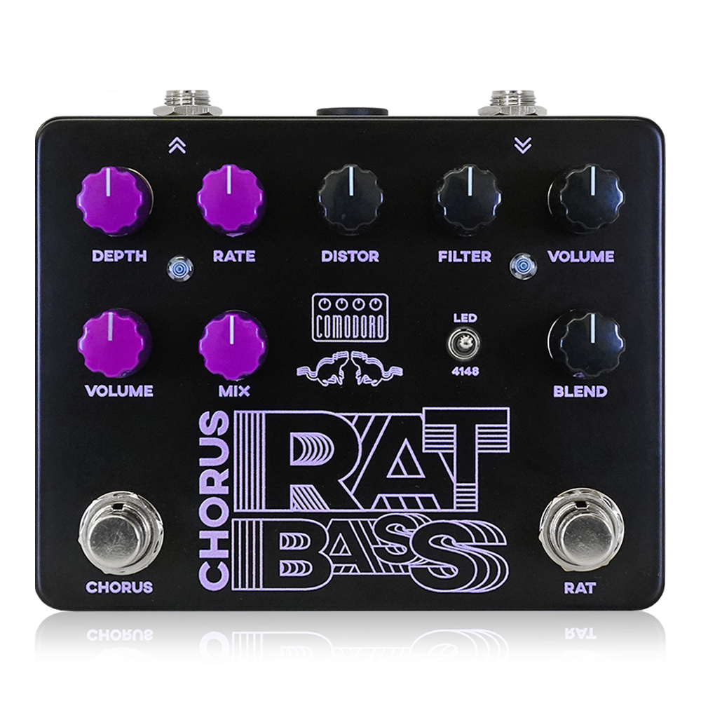 Comodoro - CHORUS RAT BASS | ディストーション コーラス ベース エフェクター