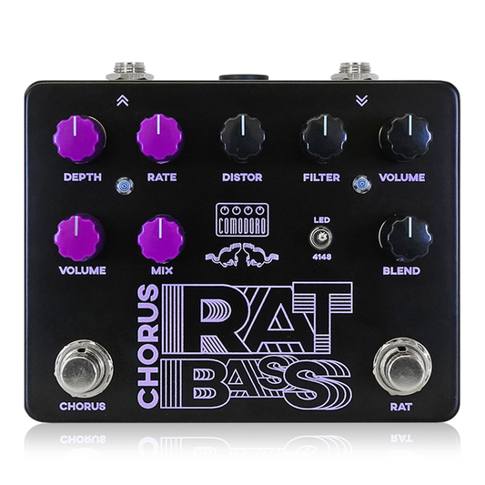 Comodoro - CHORUS RAT BASS | ディストーション コーラス ベース エフェクター