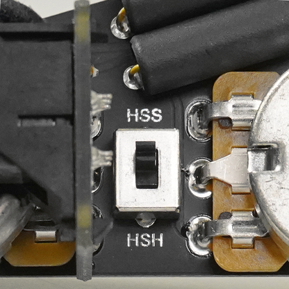【90時間限定 10%OFF!】ObsidianWire - CUSTOM HSS / HSH FOR STRAT GEN2 ‘7 Way’ | ギターパーツ ピックアップ 配線済みハーネス