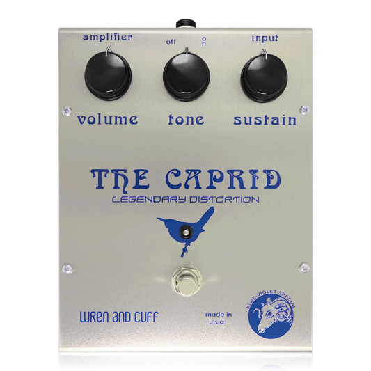 Wren and Cuff　Caprid Blue Violet Special Edition　/ ファズ ギター エフェクター