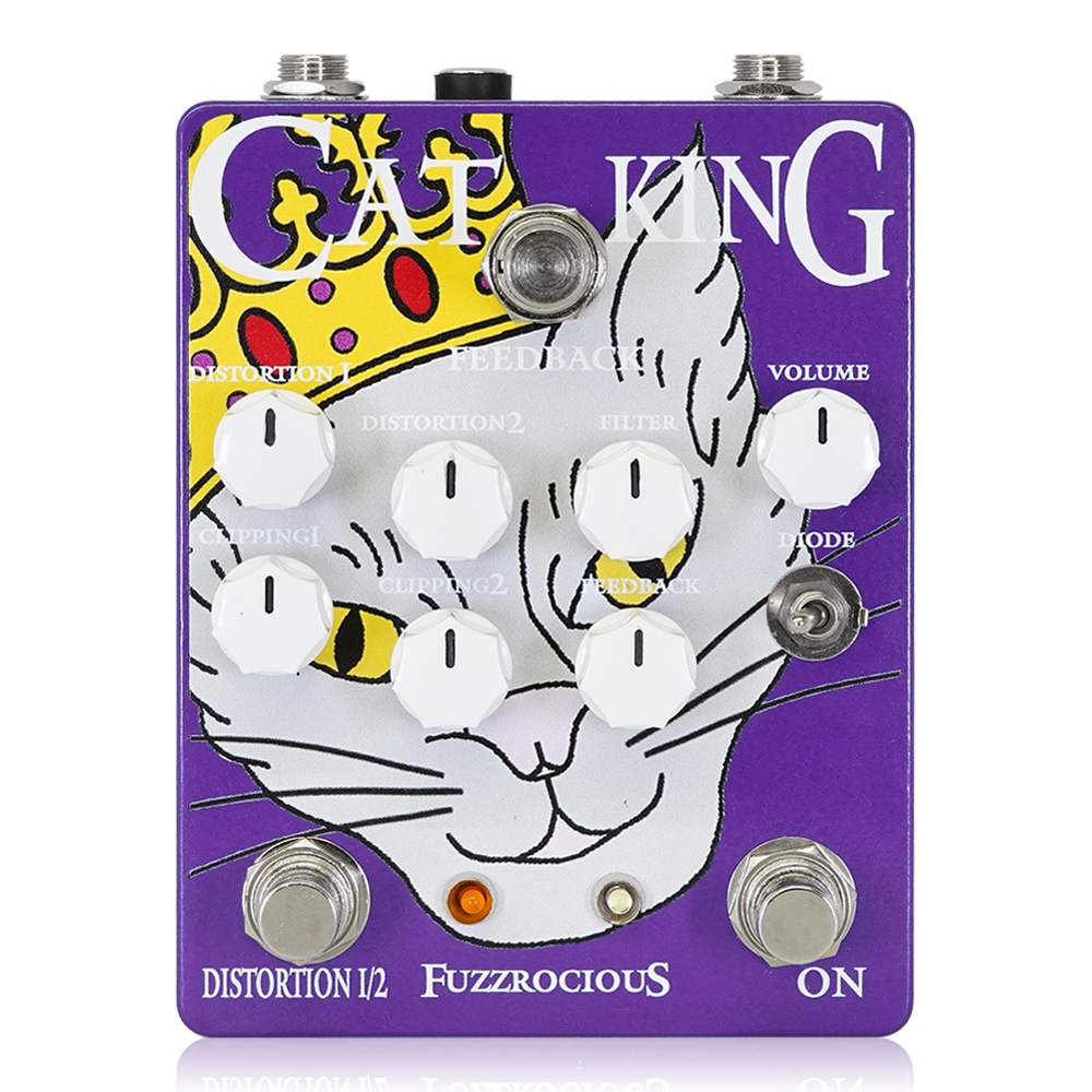 Fuzzrocious Pedals　Cat King　/ ディストーション ギター ベース エフェクター