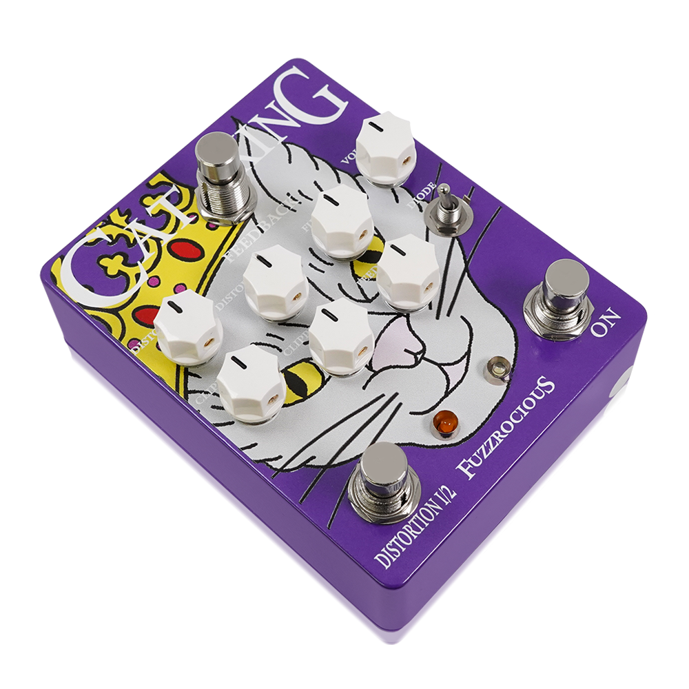 Fuzzrocious Pedals　Cat King　/ ディストーション ギター ベース エフェクター