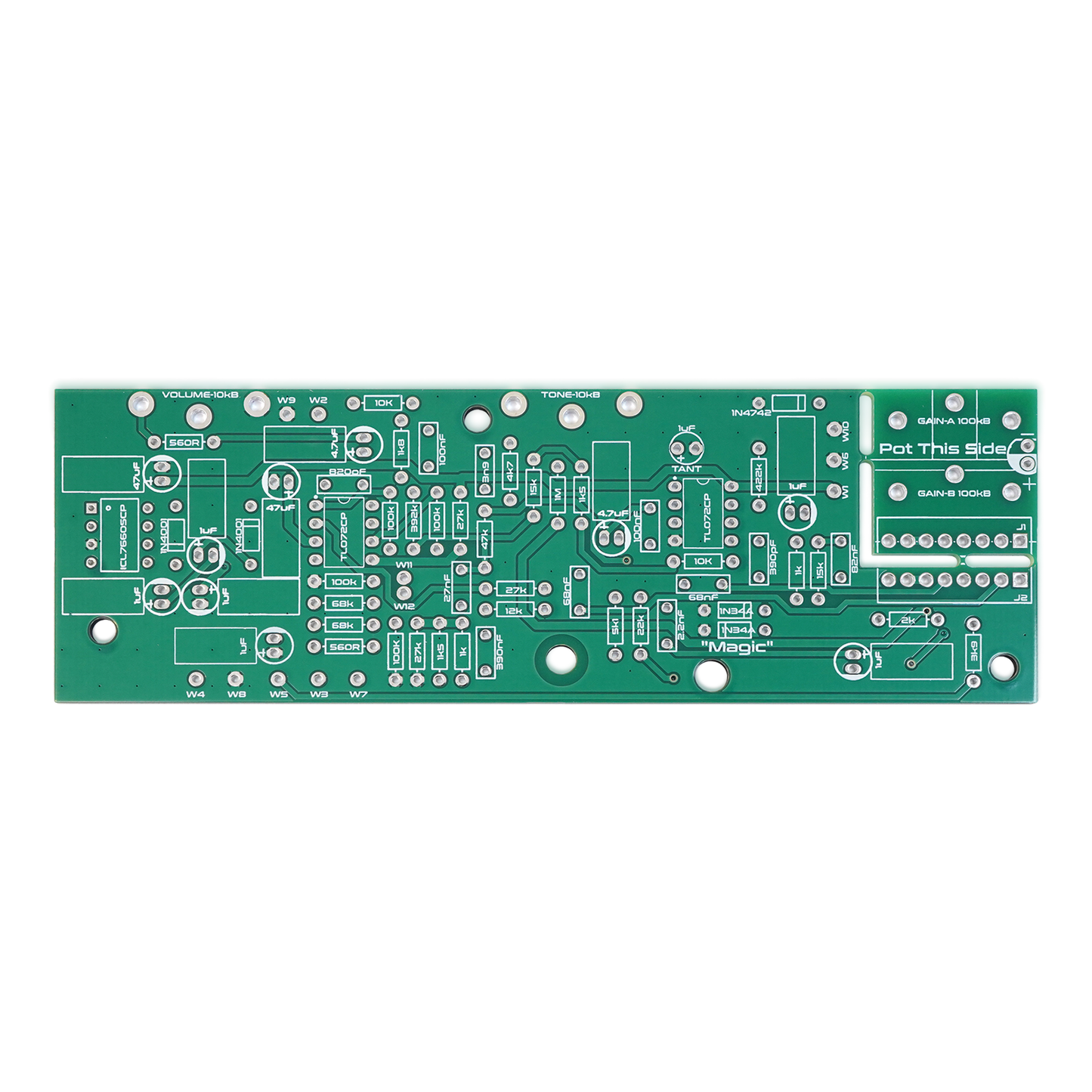 Ceriatone - Centura Bare PCB | オーバードライブ 自作キット 基板 【ゆうパケット対応可能】
