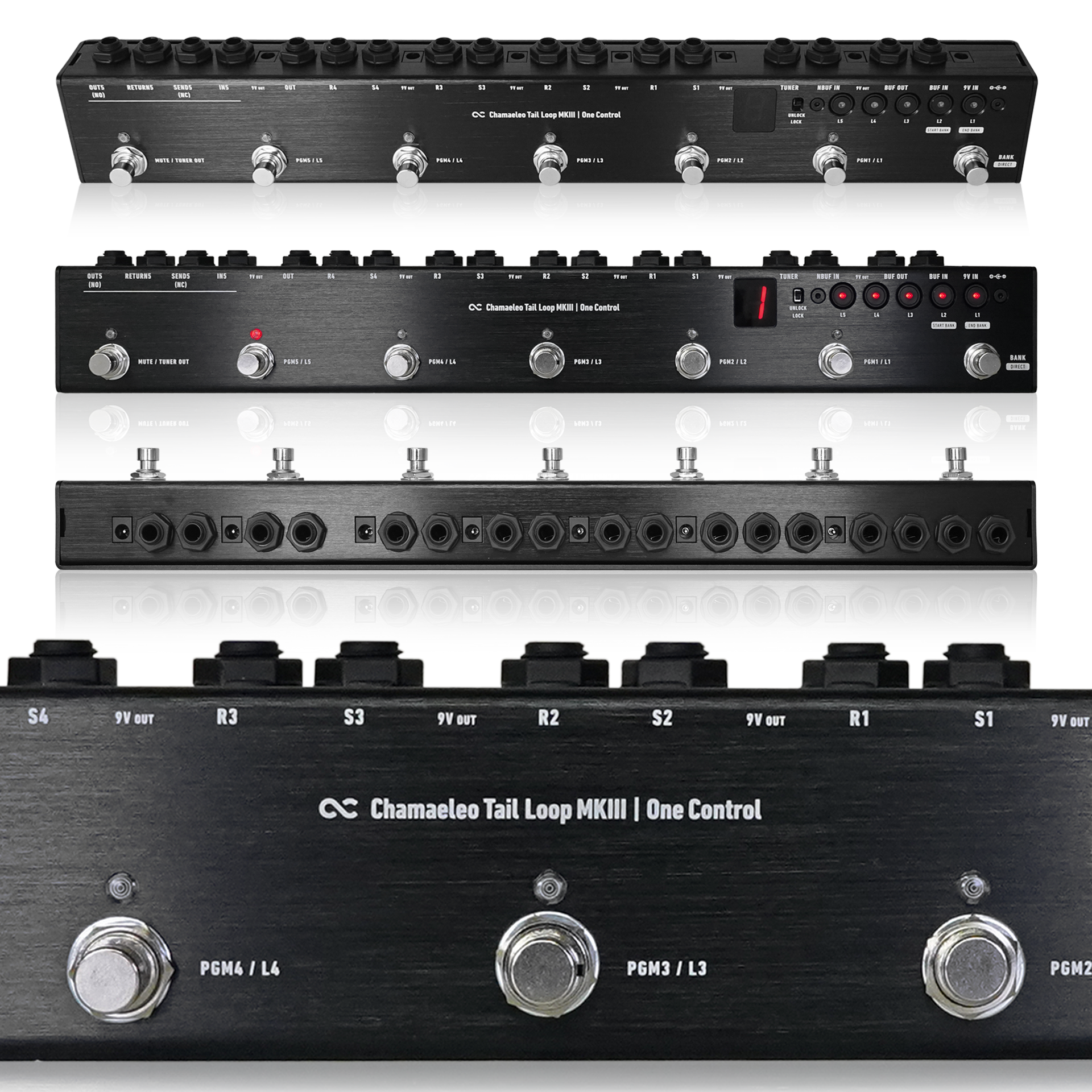 【早い者勝ち】one control スイッチャー One Control Chamaeleo Tail Loop MKIII / 5ループ スイッチャー