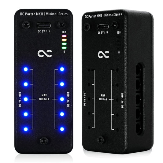 One Control　Minimal Series DC Porter MKII　/ パワーサプライ モバイルバッテリー用パワーサプライ ミニペダル