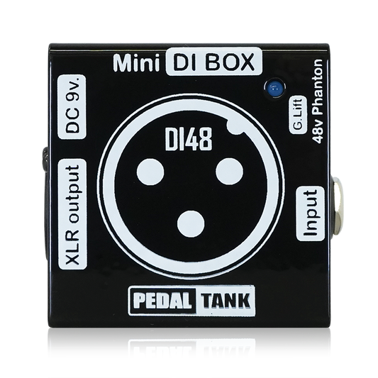 Pedal Tank - DI48 : Mini Active DI Box | アクティブDIボックス エフェクター ミニペダル