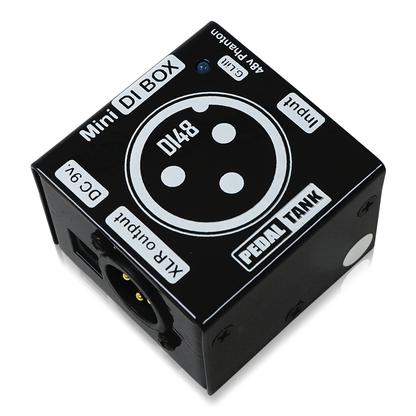 Pedal Tank - DI48 : Mini Active DI Box | アクティブDIボックス エフェクター ミニペダル