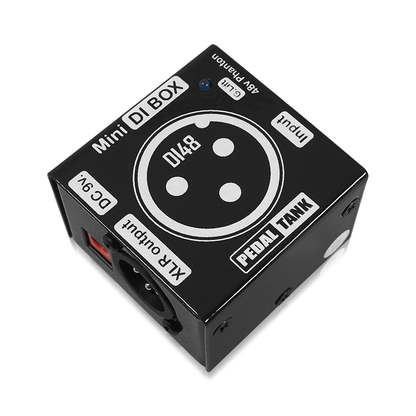 Pedal Tank - DI48 : Mini Active DI Box | アクティブDIボックス エフェクター ミニペダル