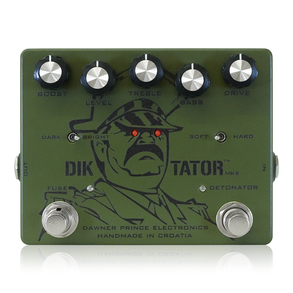 Dawner Prince Electronics - DIKTATOR MKII | オーバードライブ ブースター ギター エフェクター