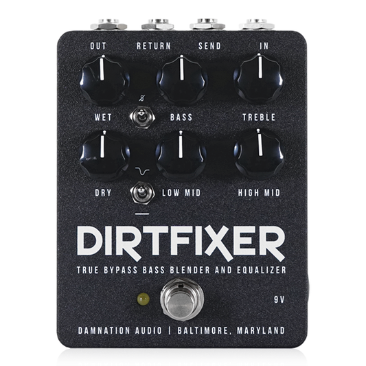 Damnation Audio　DIRTFIXER　/ スイッチャー ブレンダー ベース エフェクター