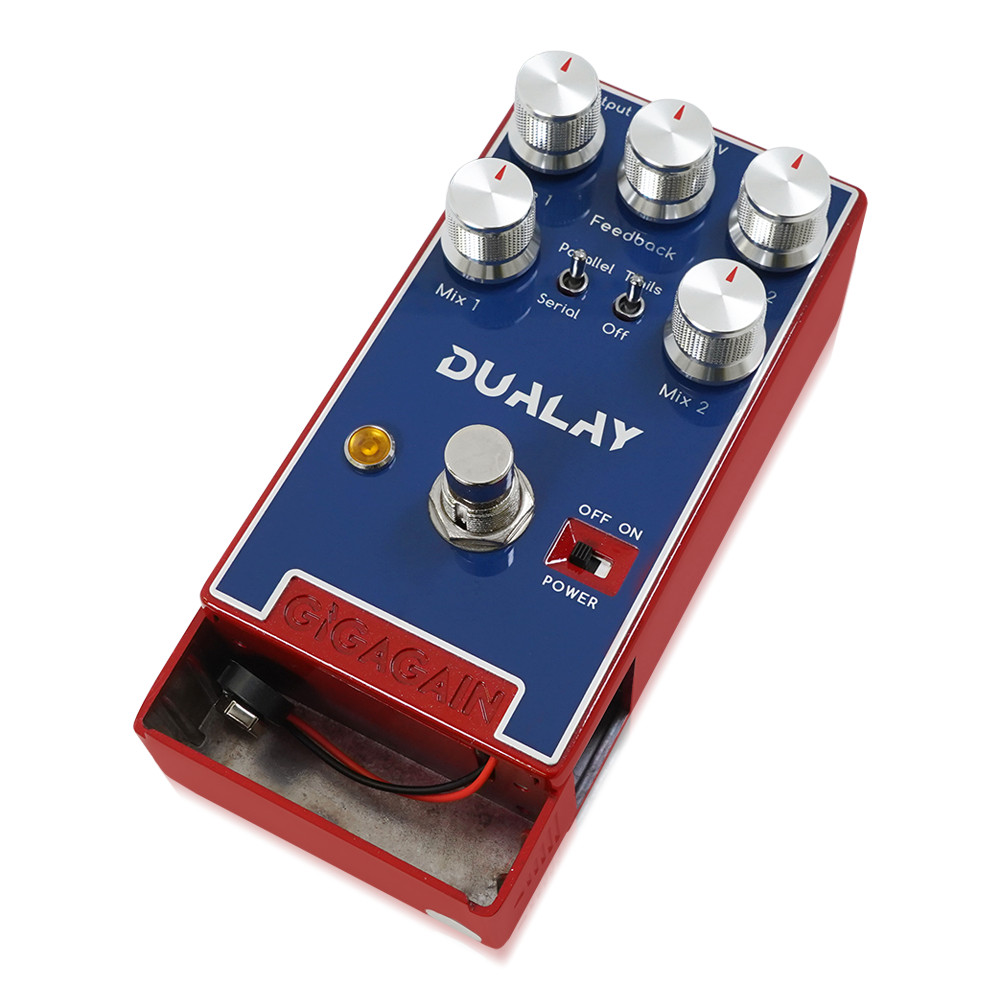GIGAGAIN - DUALAY | ディレイ ギター エフェクター – NINEVOLT