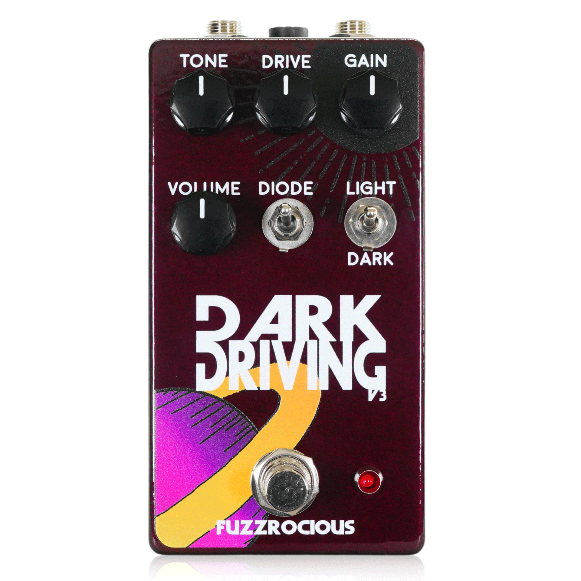FUZZROCIUS DARK DRIVING ギターエフェクター FUZZROCIUS DARK DRIVING ギターエフェクター