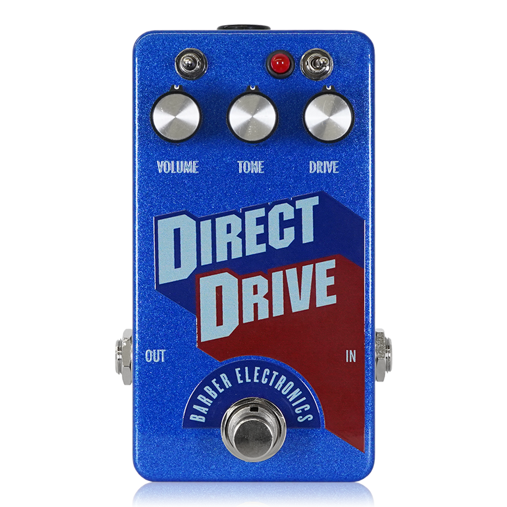Barber Electronics - Direct Drive V4 Blue | オーバードライブ ギター エフェクター