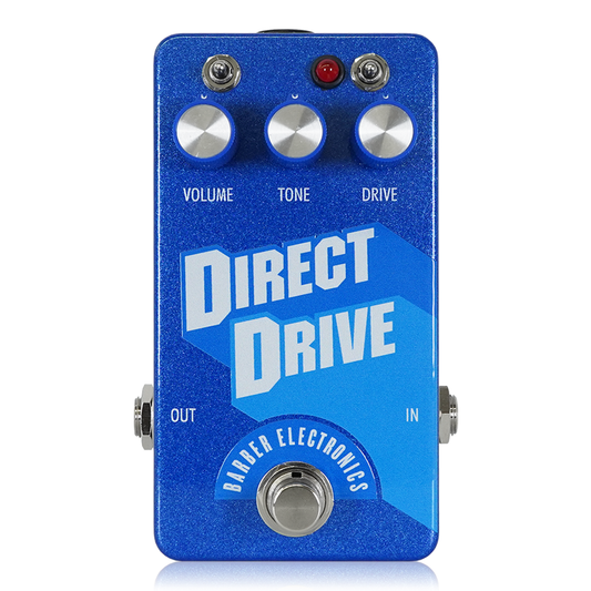 Barber Electronics - Direct Drive V4 Blue | オーバードライブ ギター エフェクター