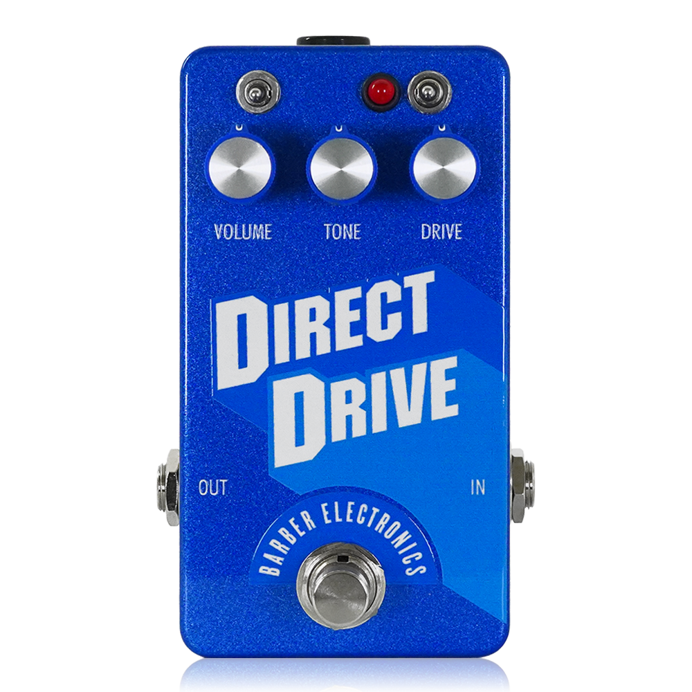 Barber Electronics - Direct Drive V4 Blue | オーバードライブ ギター エフェクター