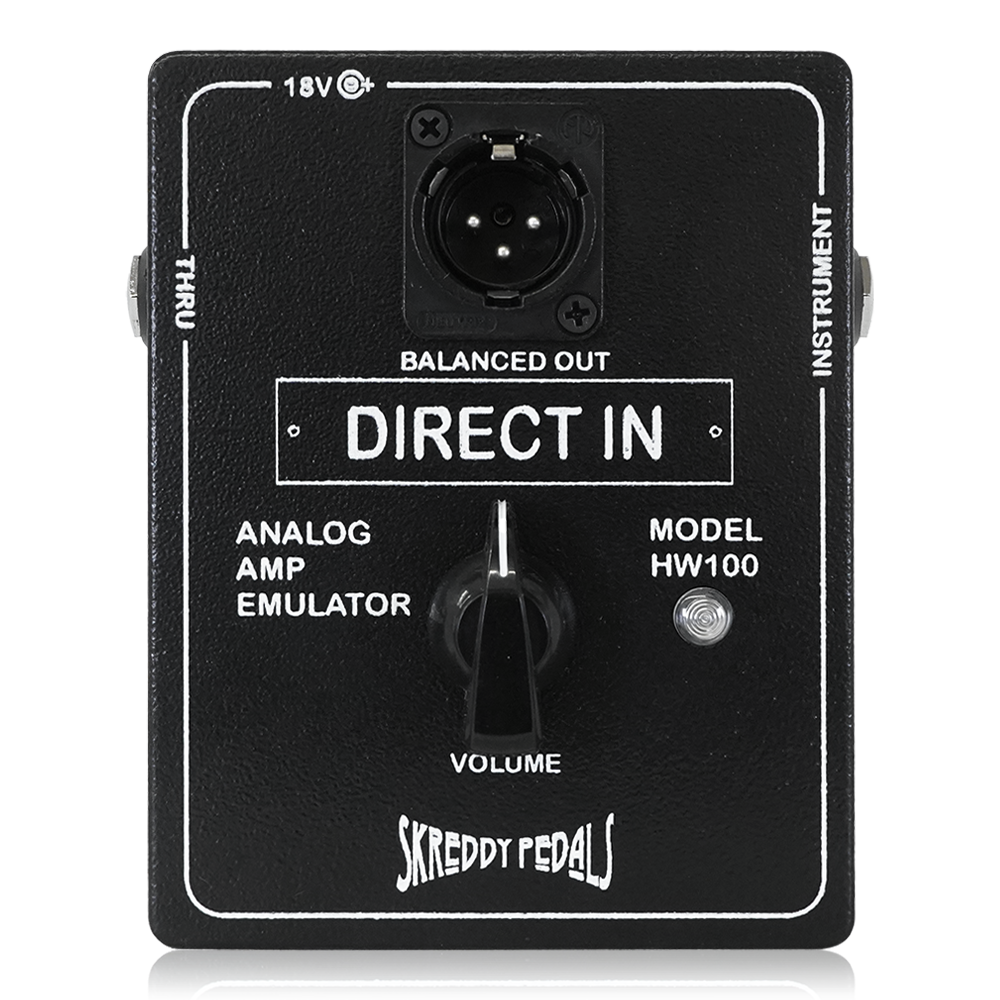 Skreddy Pedals - Direct In | アンプシミュレーター DI ギター エフェクター