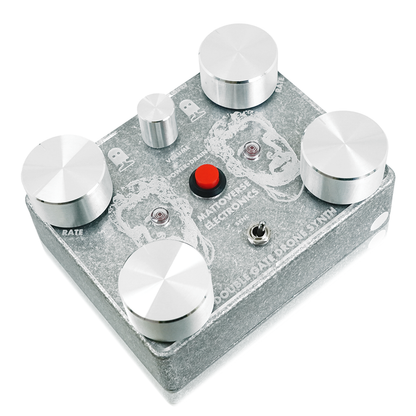 Mattoverse Electronics - Double Gate Drone Synthesizer Clear Acrylic Faceplate | ドローンシンセサイザー ノイズマシン