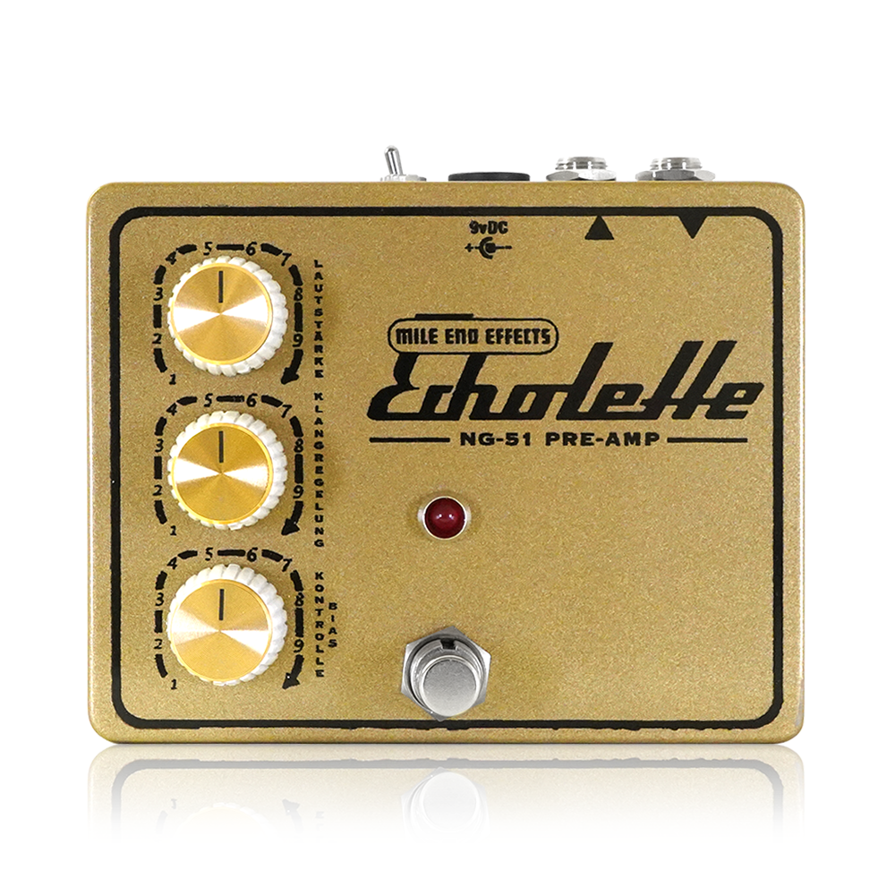Mile End Effects - ECHOLETTE NG51 Pre-Amp | プリアンプ ブースター オーバードライブ ギター エフェクター
