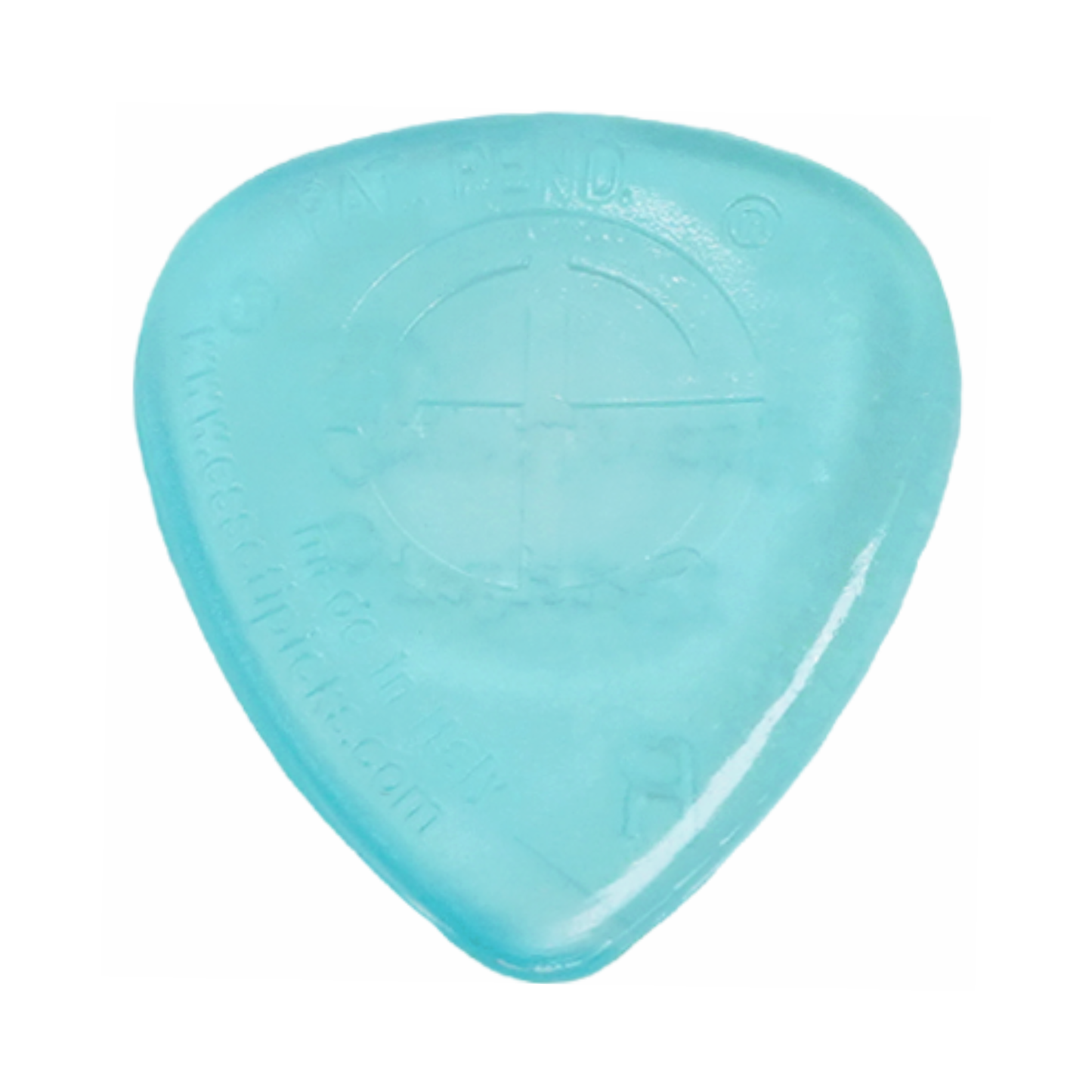 Essetipicks - ZIRIYAB Standard R Lumens Blue 右利き用 1枚 【ゆうパケット対応可能】 | ギターピック ティアドロップ 蓄光 エッセティピックス