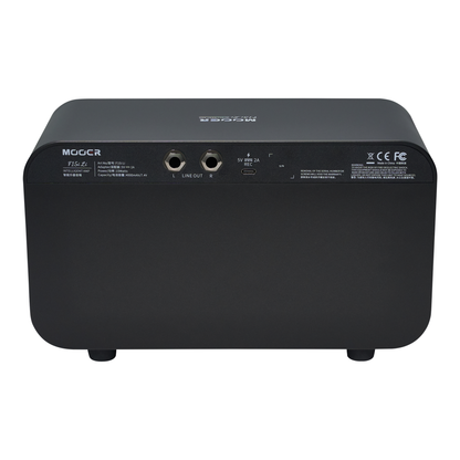 【今だけOTGケーブル付属】Mooer - F15i Li | コンボアンプ ギター アンプ タッチスクリーン搭載 15Wステレオ(7.5W+7.5W)出力 デスクトップアンプ スピーカー