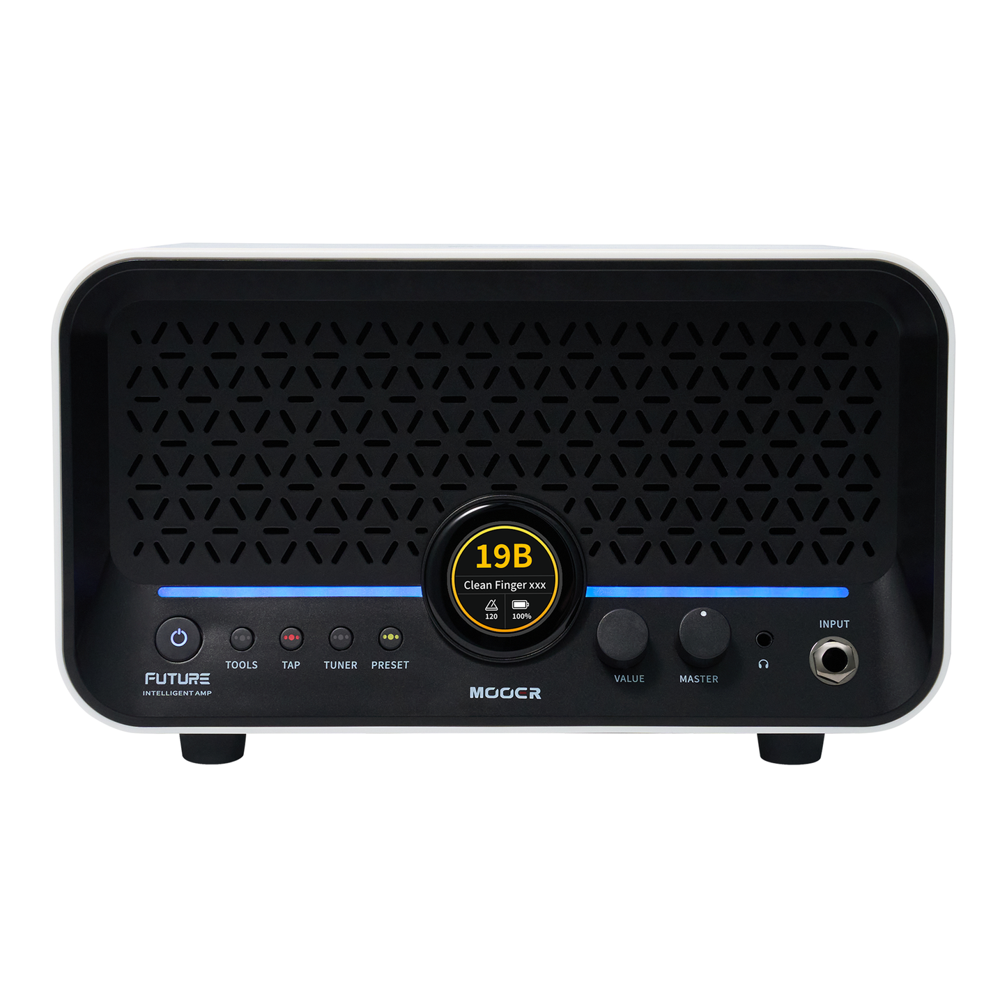 【今だけOTGケーブル付属】Mooer - F15i Li | コンボアンプ ギター アンプ タッチスクリーン搭載 15Wステレオ(7.5W+7.5W)出力 デスクトップアンプ スピーカー