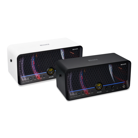 Mooer - F40i Li | 充電式バッテリー内蔵 コンボアンプ ギター アンプ タッチスクリーン搭載 40Wステレオ出力 デスクトップアンプ スピーカー