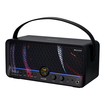 Mooer - F40i Li | 充電式バッテリー内蔵 コンボアンプ ギター アンプ タッチスクリーン搭載 40Wステレオ出力 デスクトップアンプ スピーカー