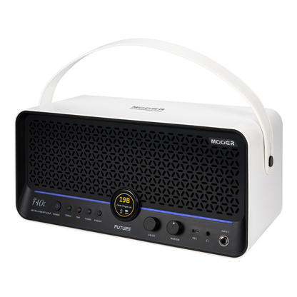 Mooer - F40i | コンボアンプ ギター アンプ タッチスクリーン搭載 40Wステレオ出力 デスクトップアンプ スピーカー