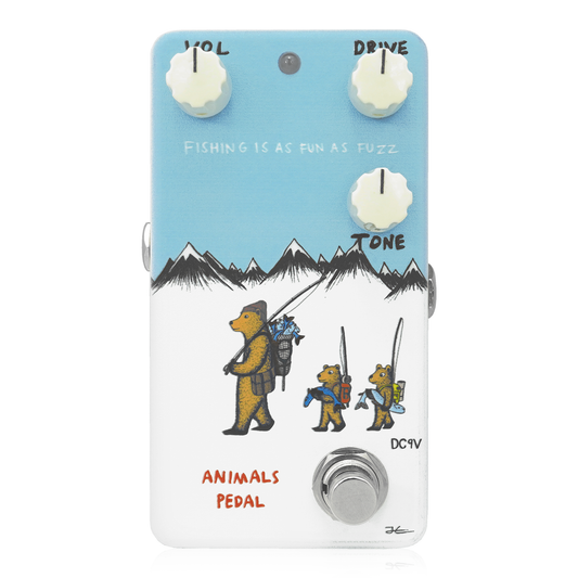 Animals Pedal FISHING IS AS FUN AS FUZZ / アニマルズペダル ファズ ギター エフェクター