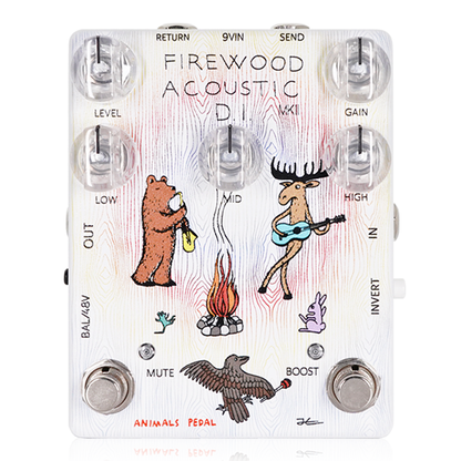 Animals Pedal - Firewood Acoustic D.I. MKII | DI アコースティックギター エフェクター