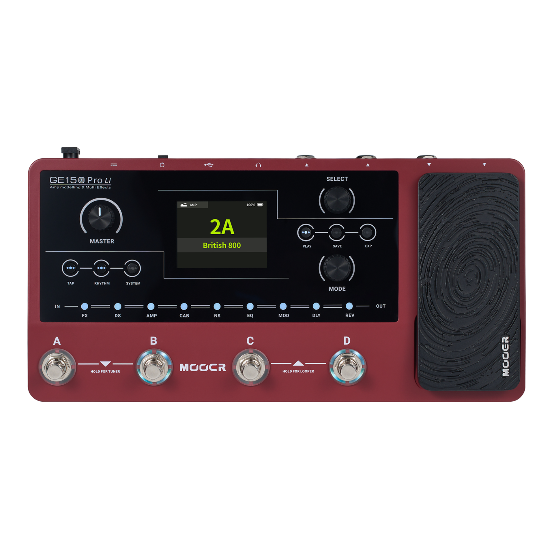 ギター mooer ge150 Mooer - GE150 Pro Li | マルチエフェクター ギター エフェクター