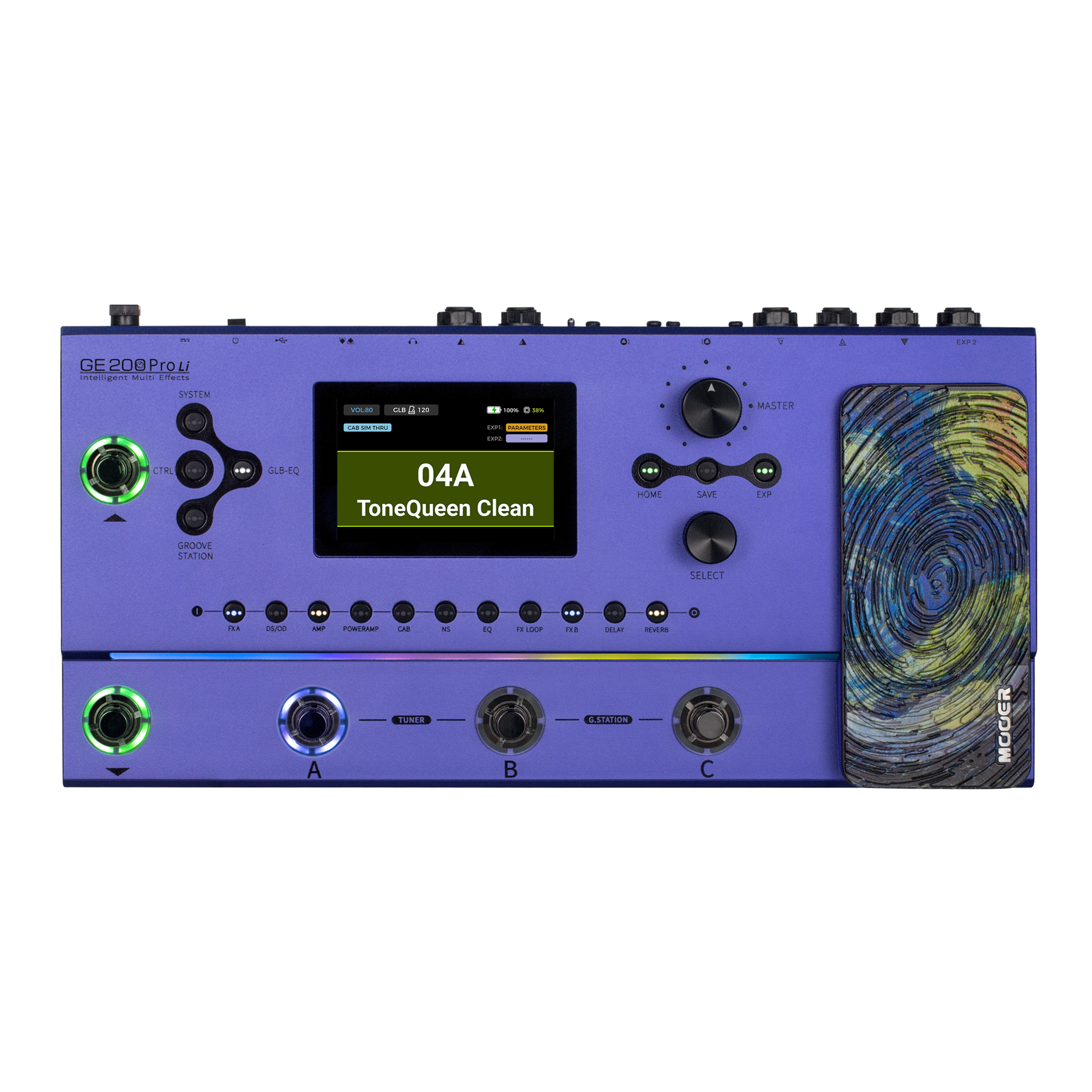 Mooer - GE200 Pro Li | マルチエフェクター ギター エフェクター Mooer - GE200 Pro Li | マルチエフェクター ギター エフェクター