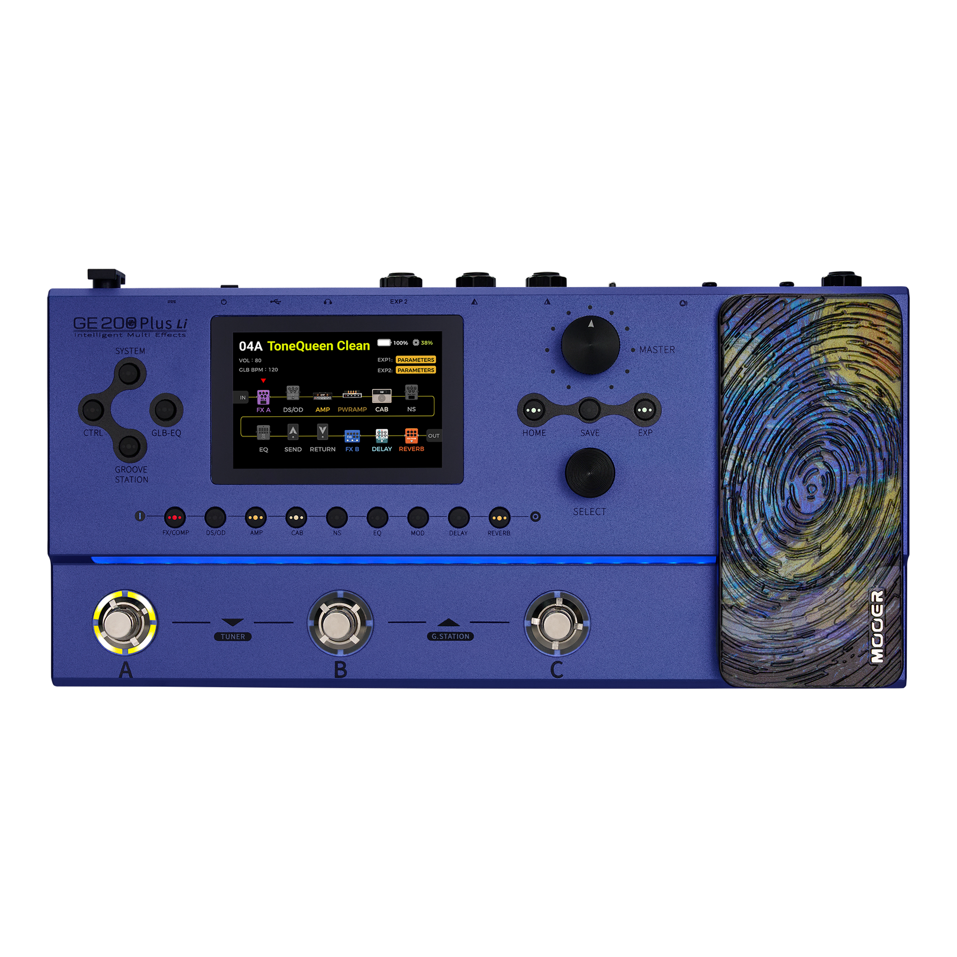 エフェクター セット Mooer - GE200 Plus Li | マルチエフェクター ギター