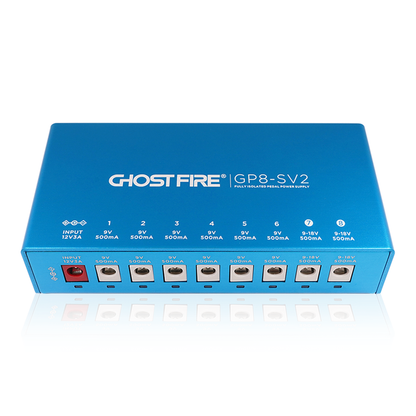 Ghost Fire - GP8-SV2 | 完全独立型 パワーサプライ – NINEVOLT Ghost Fire - GP8-SV2 | 完全独立型 パワーサプライ – NINEVOLT