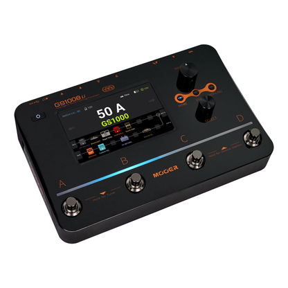 Mooer - GS1000 Li | マルチエフェクター プロファイラー タッチパネルディスプレイ AIイコライザー搭載 Bluetooth ギター エフェクター